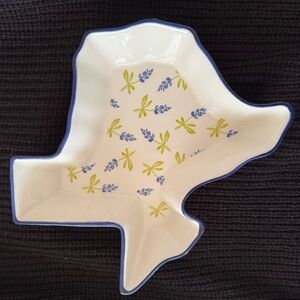 Texas Bluebonnets Decorative Dish